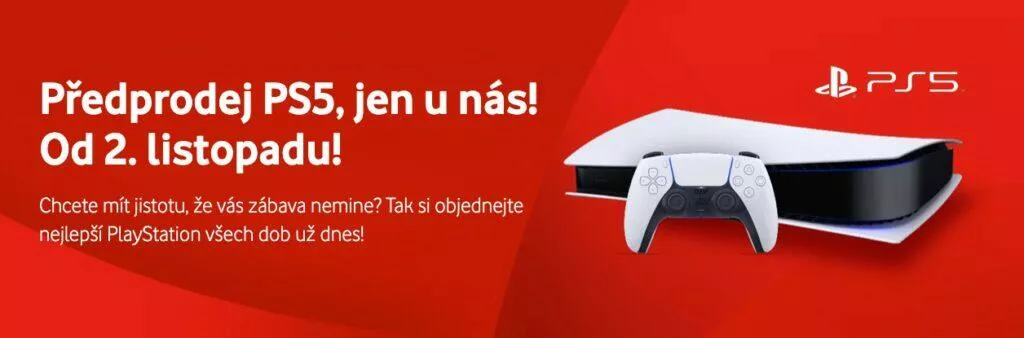 predprodej playstation 5 u vodafone