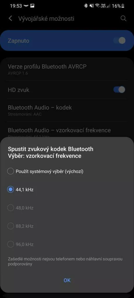 vzorkovaci frekvence