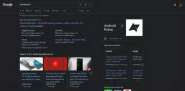 google tmavý režim desktopové vyhledávání