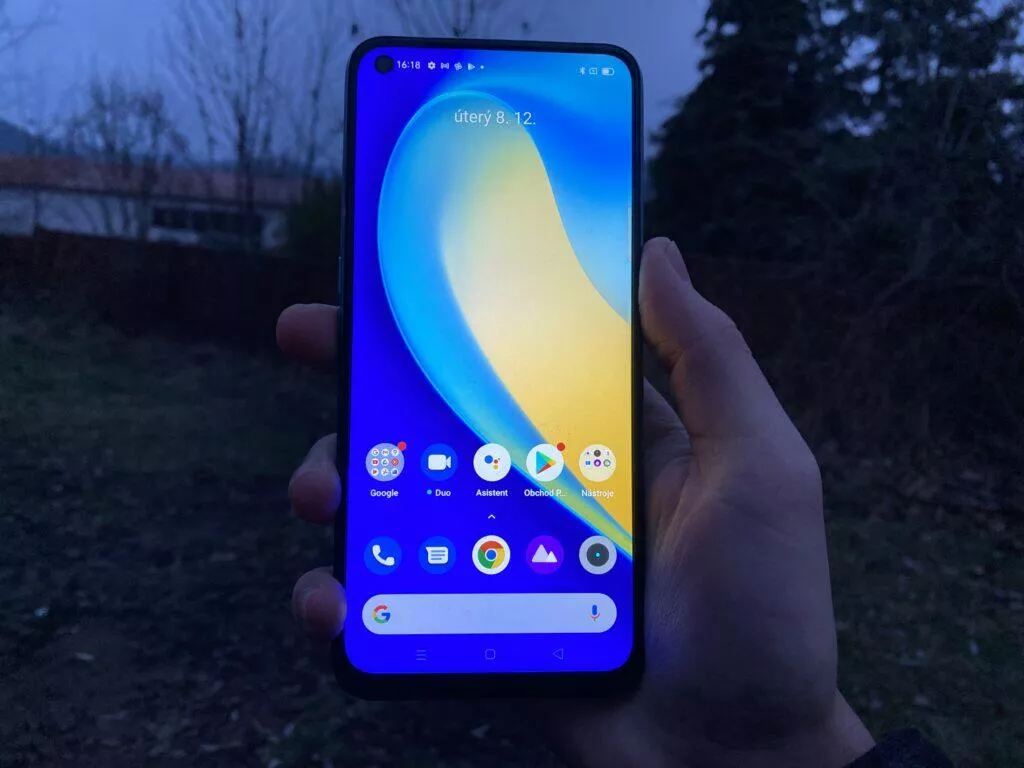 realme 7 5g displej