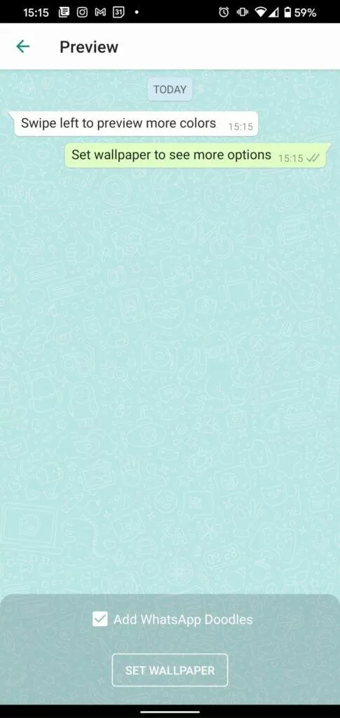 WhatsApp tapety doodles