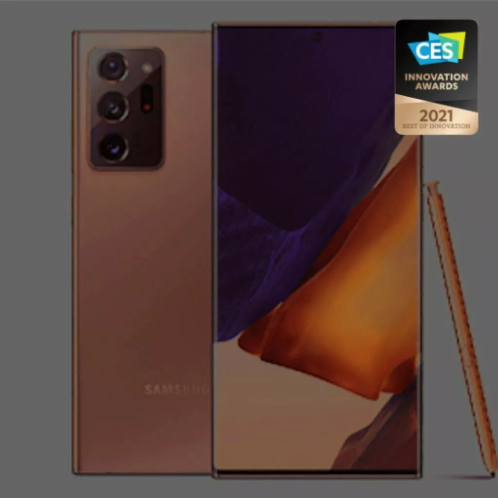 CES 2021 nejinovativnější mobily Samsung Galaxy Note20