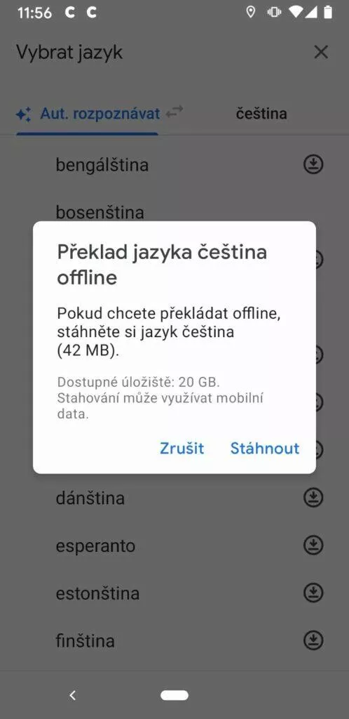 stazeni cestiny