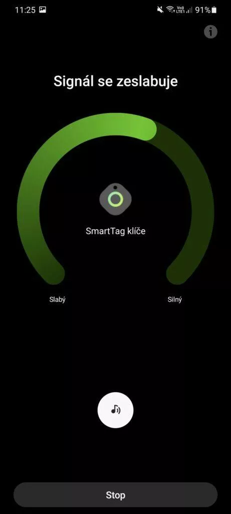 aplikace SmartThings hledání zesílení