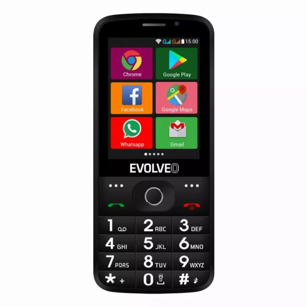 EVOLVEO EasyPhone AD černá