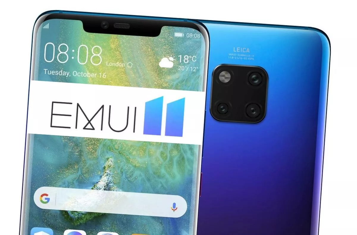 huawei mate 20 emui 11 aktualizace