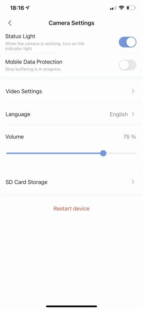 ios chytrá kamera aplikace