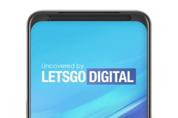 Oppo patent horizontálně posuvný přední foťák pohyb