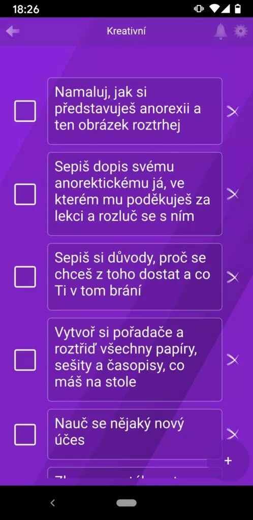 rady anorexie