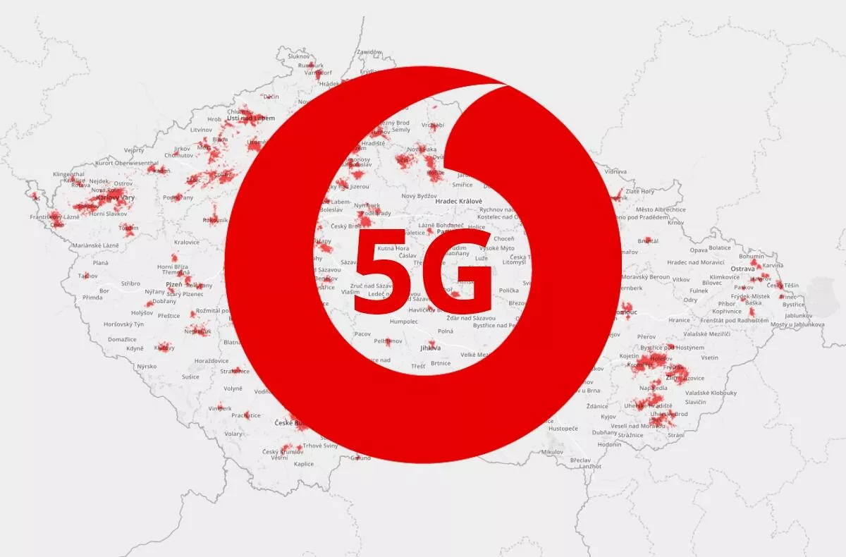 rozšíření Vodafone 5G jaro 2021