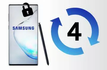 Samsung čtyřleté bezpečnostní updaty