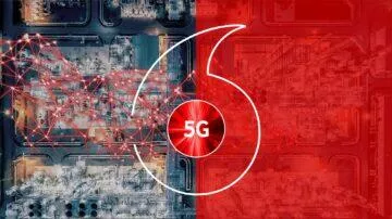 Vodafone 5G logo