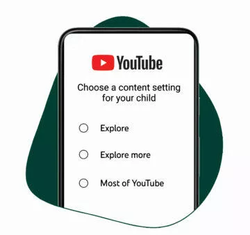 Youtube výběr úrovně obsahu podle věku dítěte