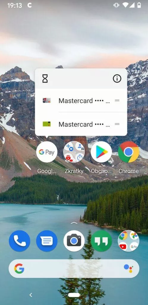 google pay zkratka kreditni karty