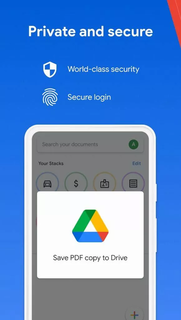 Google Stack skener - google drive