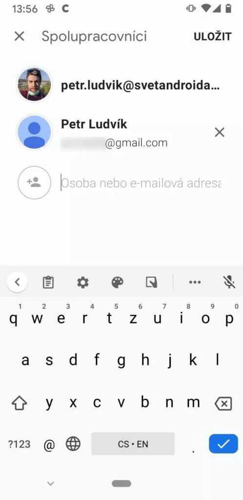 Google Keep vychytávky - sdileni poznamky