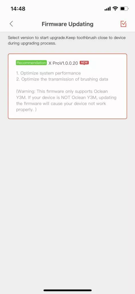 aplikace oclean