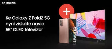 Galaxy Z Fold2 televizor za korunu banner