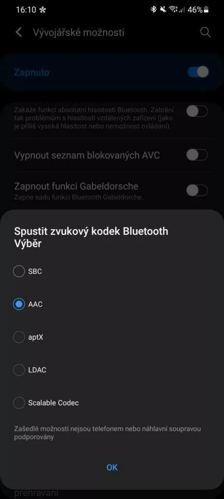 Huawei FreeBuds 4i kodeky