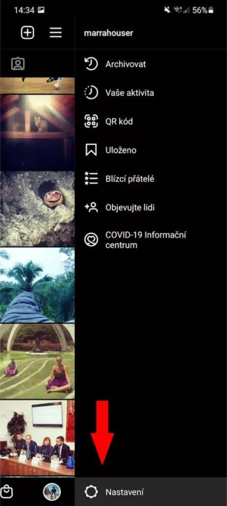 nastavení