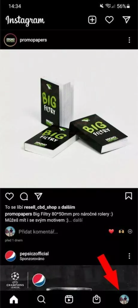Instagram ukládání původní fotky profil