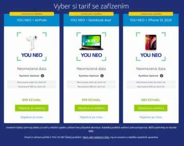 tarify O2 You