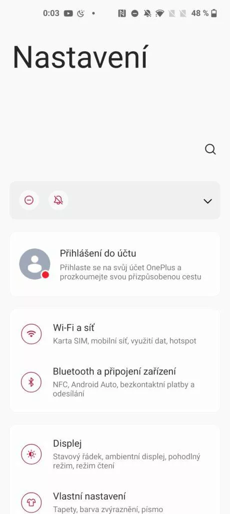 oneplus 9 pro nastaveni