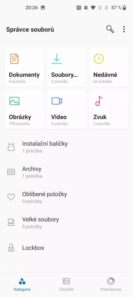oneplus 9 pro spravce souboru