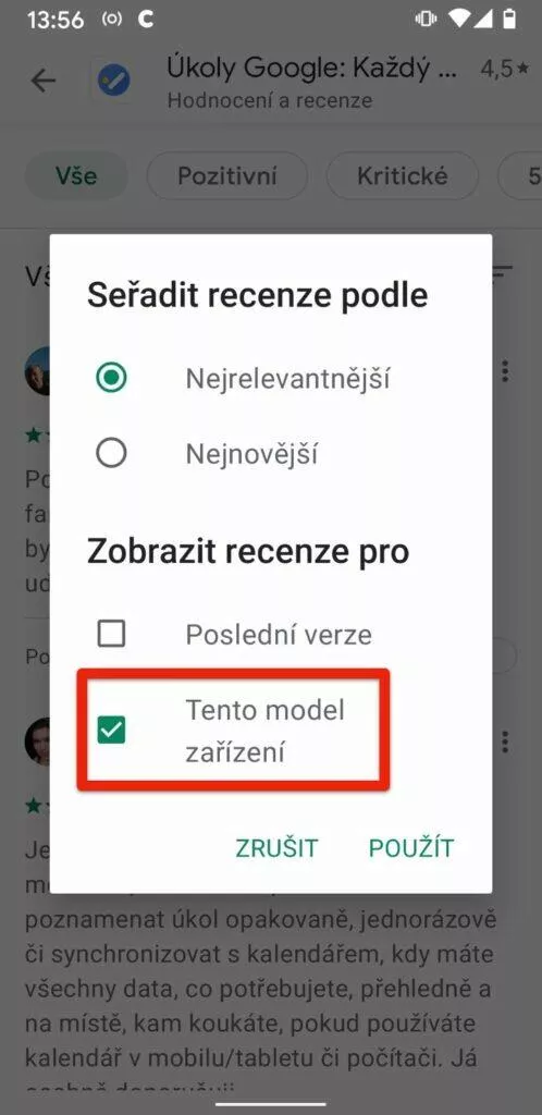 recenze pro muj telefon