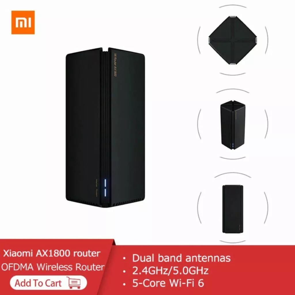 Xiaomi Mi Fan Festival 2021 Xiaomi Mi Router AX1800 (černý) design)
