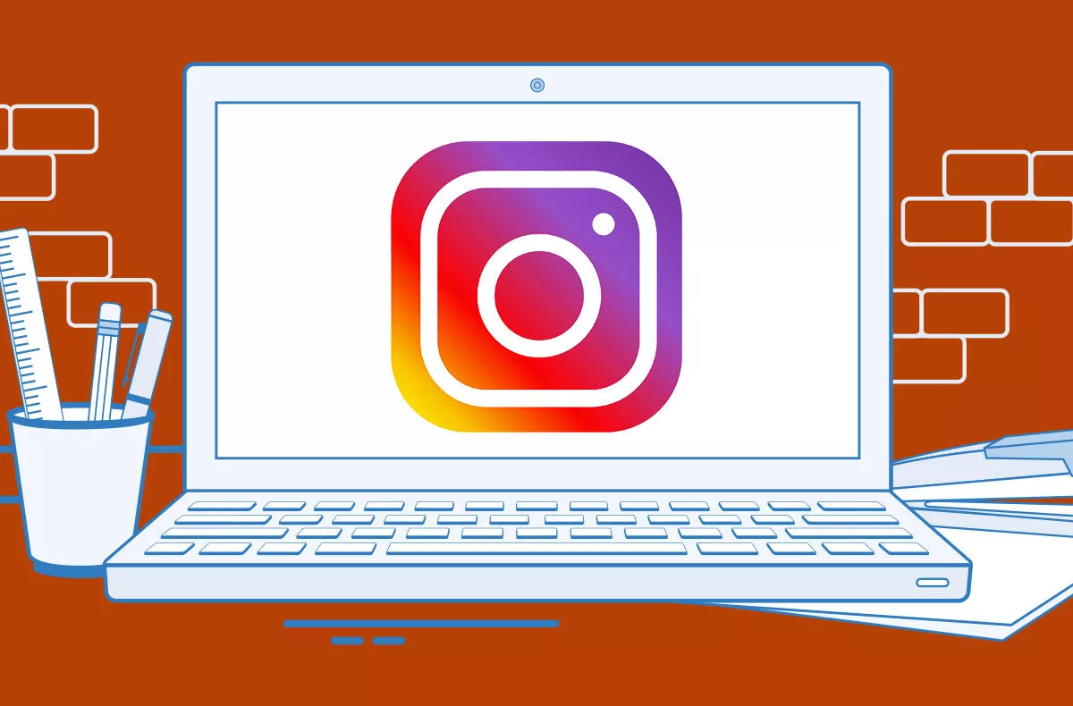 instagram pridavani prispevku pres pocitac 1