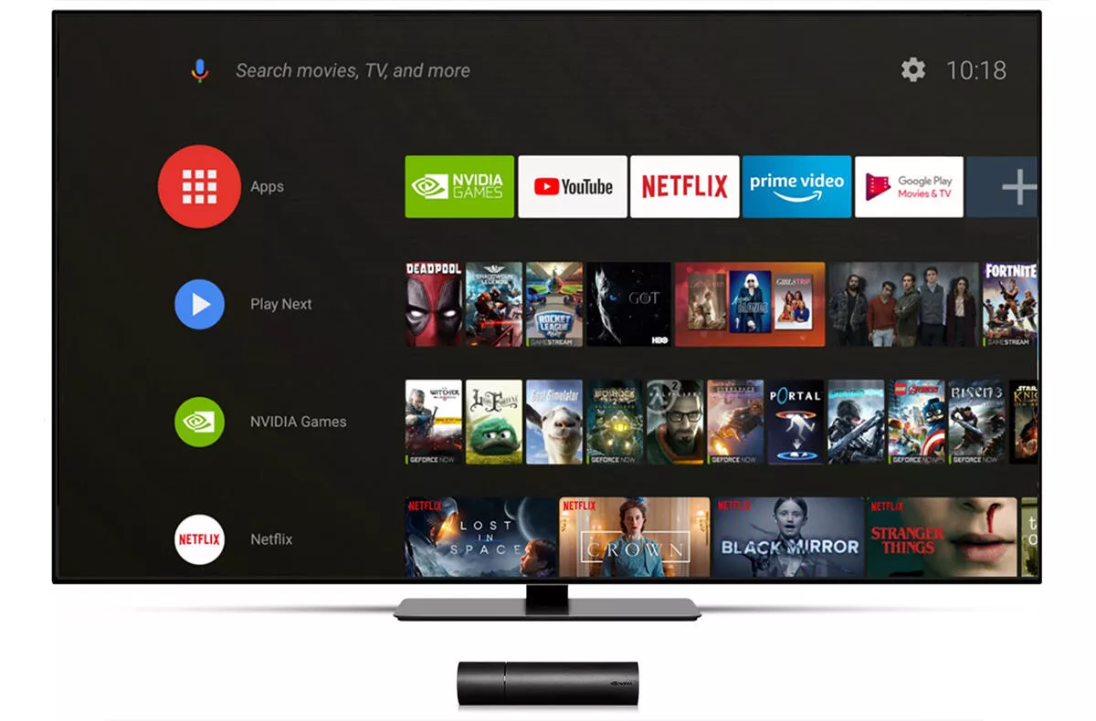 Nová aktualizace pro Nvidia Shield TV