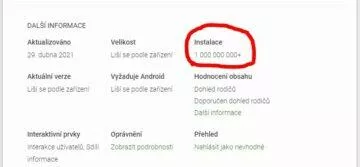 Spotify miliarda stažení v Obchodě Play screen
