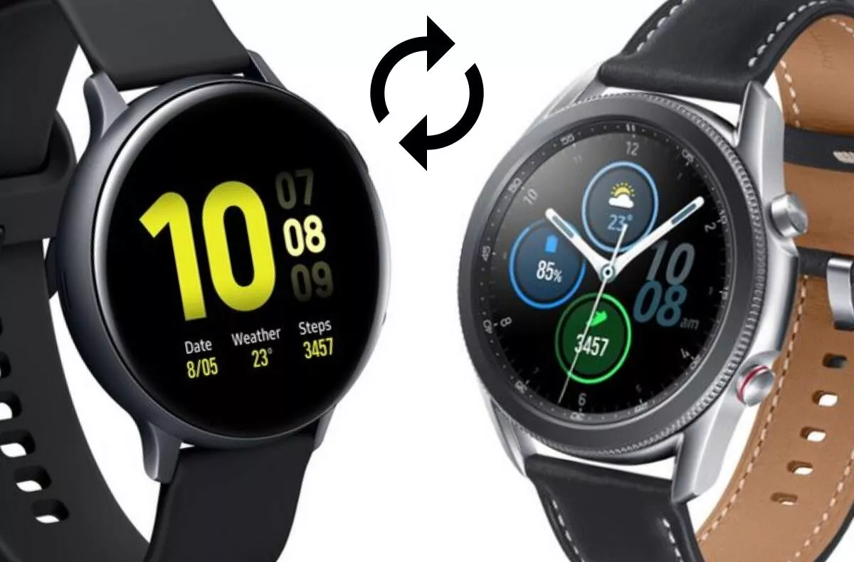 update pro Galaxy Watch3 a Watch Active2