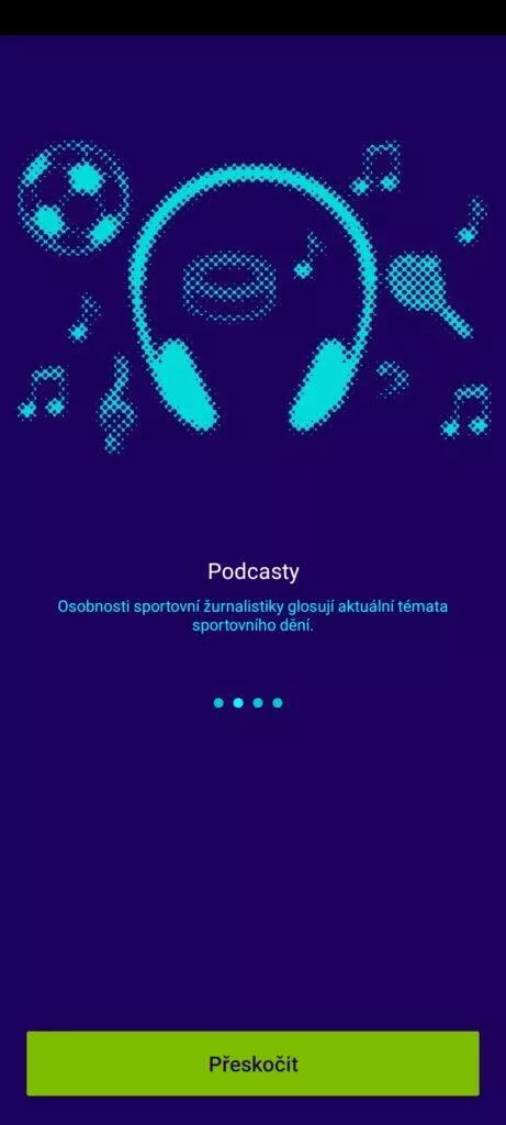 Aplikace ČT sport me ve fotbale euro podcasty