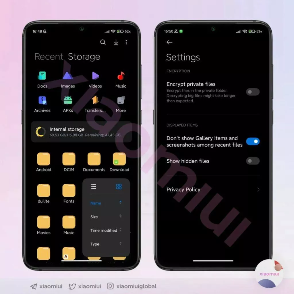 MIUI 13 první pohled Xiaomi Mi Drive