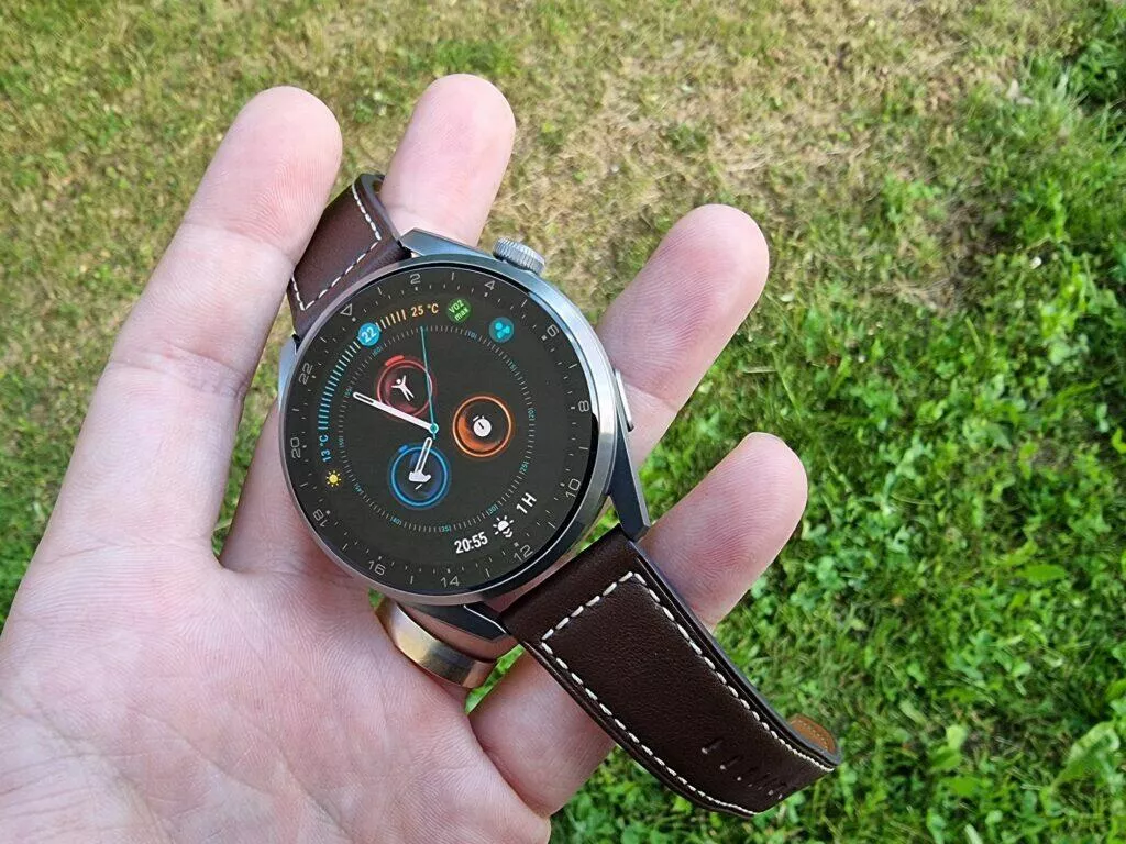 testování Huawei Watch 3 Pro displej řemínek