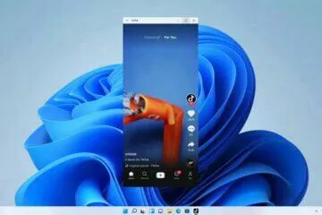 Windows 11 Android aplikace Intel Bridge TikTok