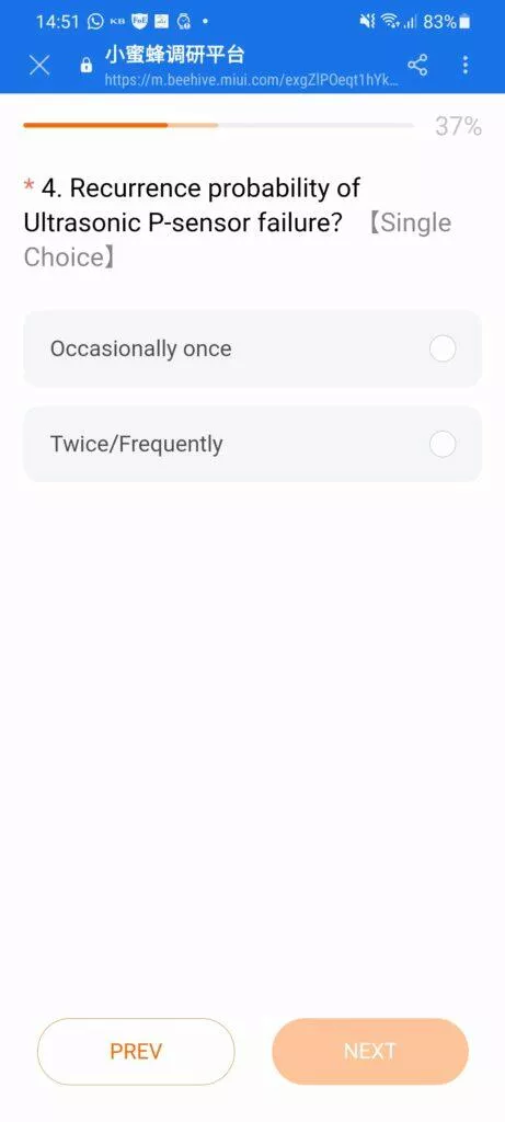 Xiaomi a POCO telefony zhasínání displeje proximity senzor dotazník jak často