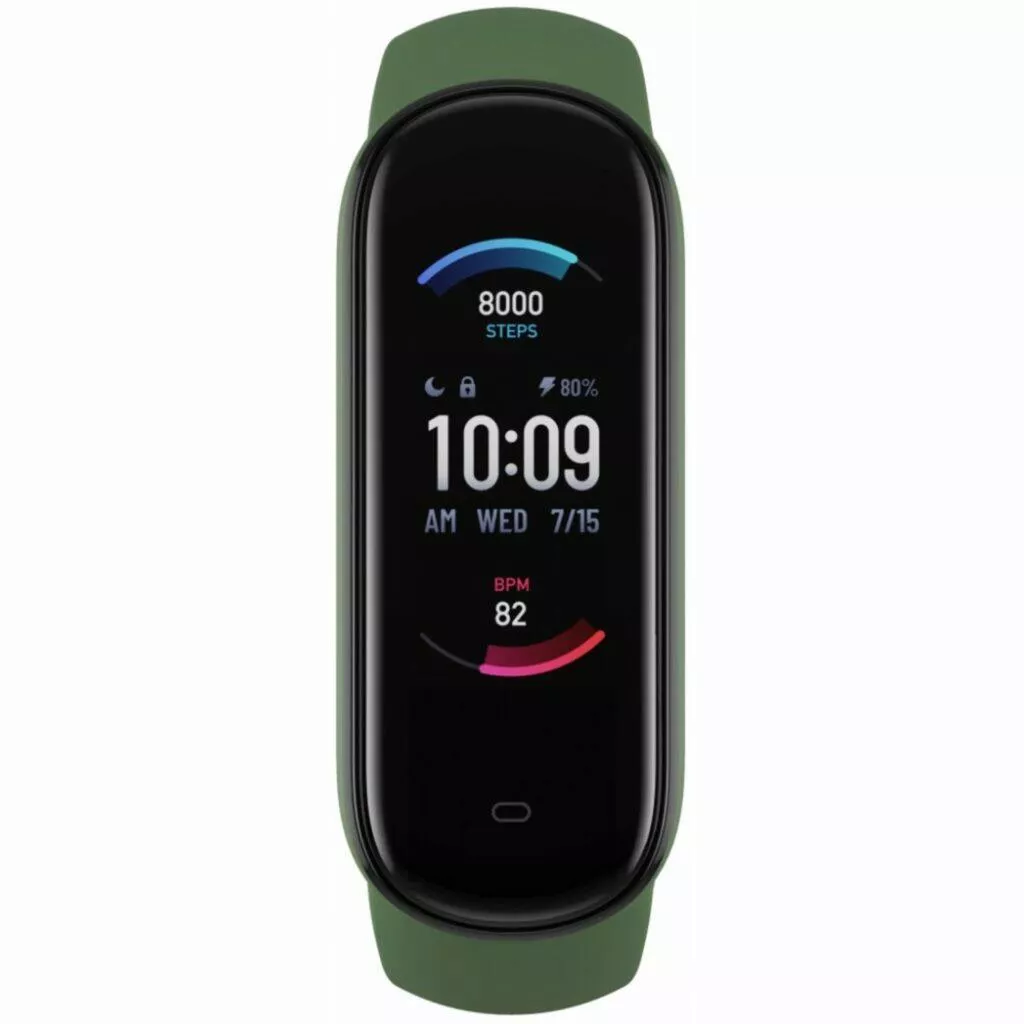 10 Amazfit Band 5 displej