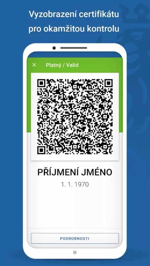 aplikace Tečka QR kód