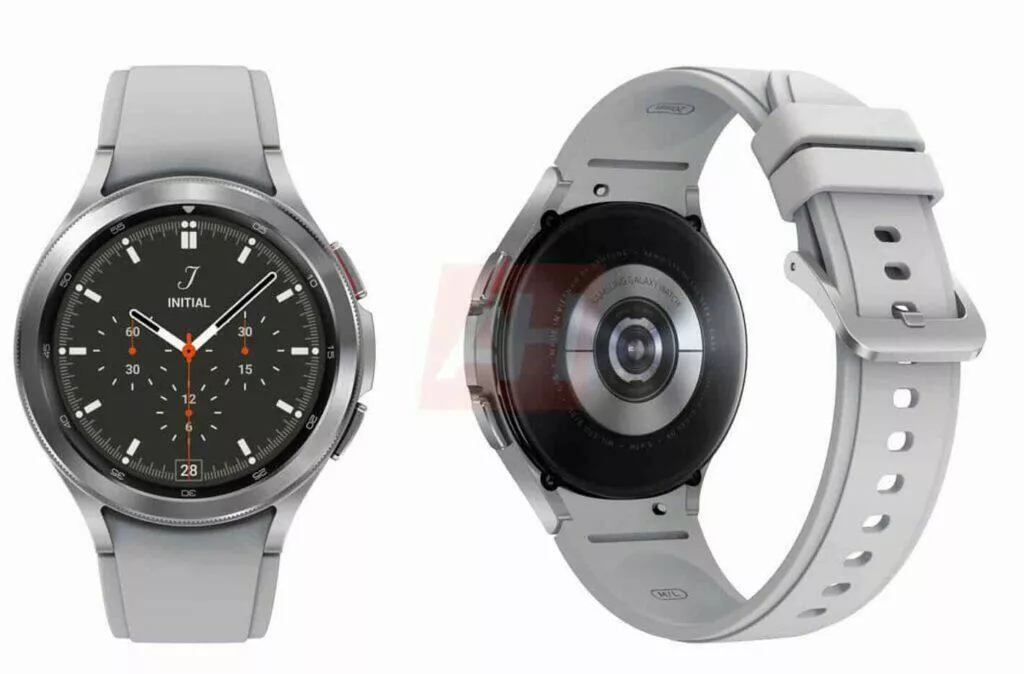 chytré hodinky Samsung Galaxy Watch 4 Classic luxusní hodinky smartwatch šedá barva