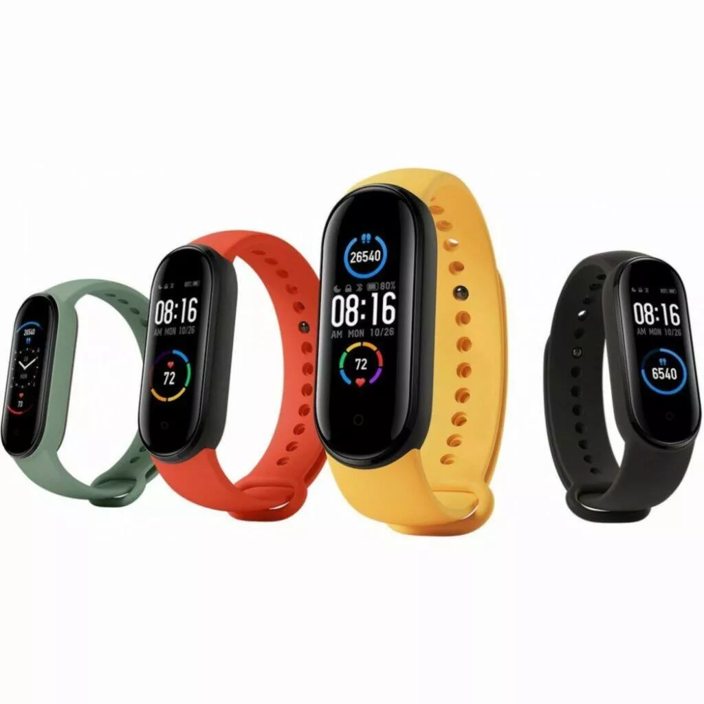 TOP 10 fitness chytrý náramek ČR Xiaomi Mi Band 5 barvy