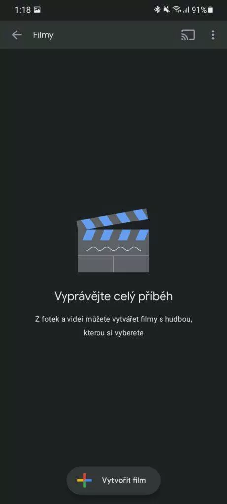 Výtvory Fotky Google editace 10 Filmy