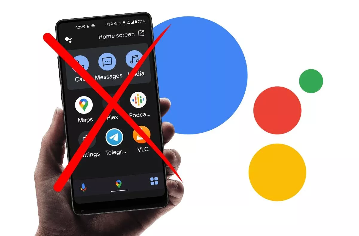 Android Auto for phone screens Google Asistent driving mode