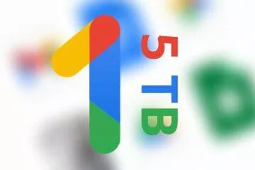 Google One nový tarif 5 TB