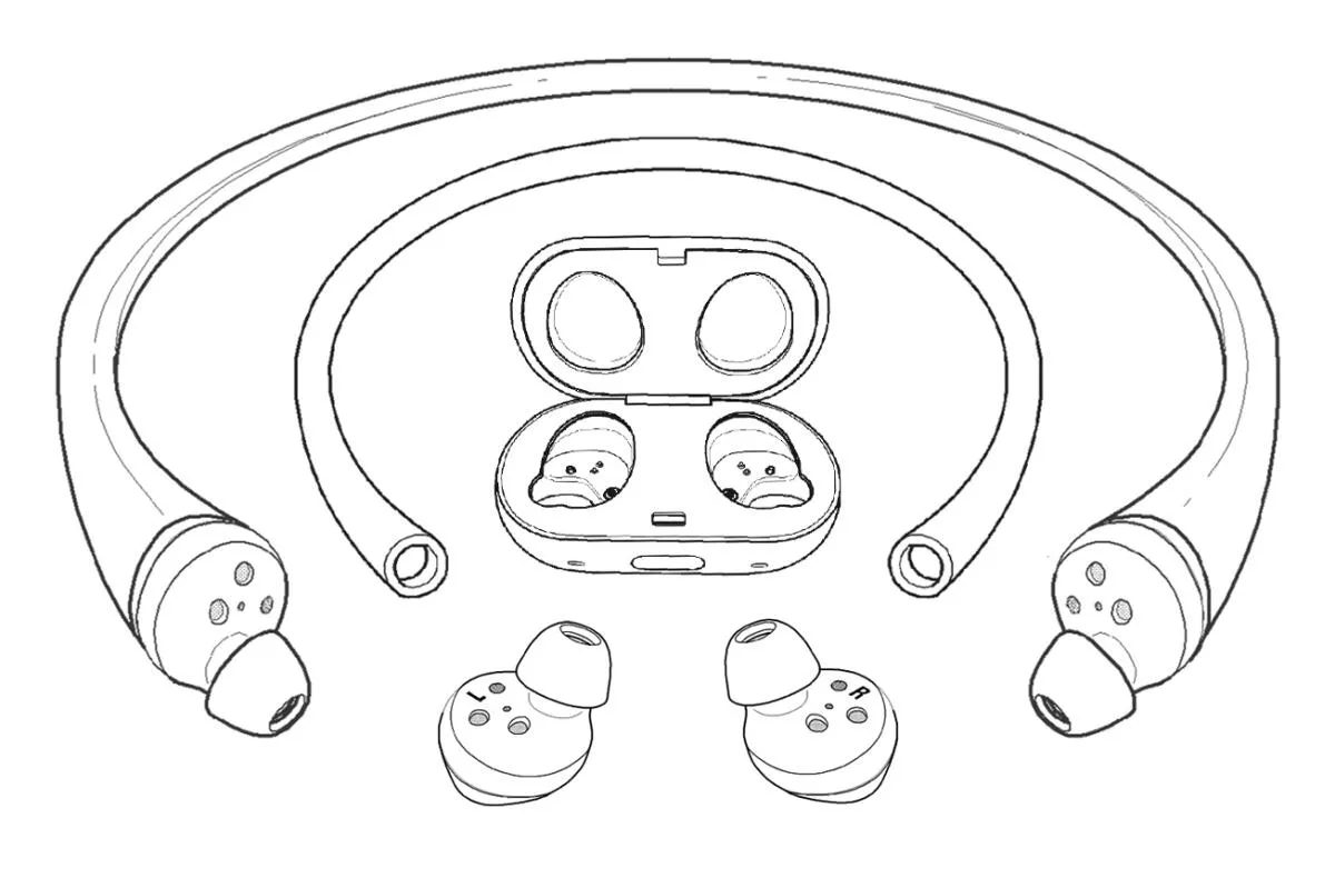 Samsung vodotěsná sluchátka patent