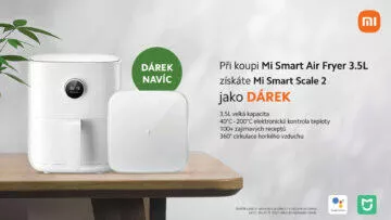 Xiaomi Mi Smart Air Fryer 3.5L ČR akce Mi Smart Scale 2