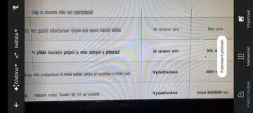 Xiaomi MIUI hlášení chyb web ukázka