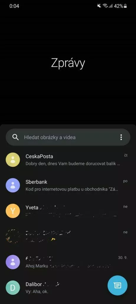 5 tipů aplikace Google Zprávy přidání do kontaktů 1
